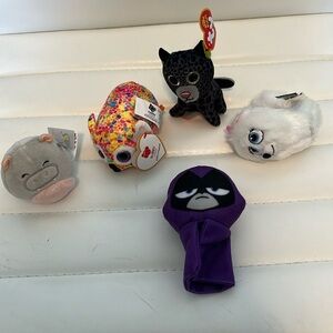 Lot of 5. Squishmallow. Ty. McDonalds. Small plush​